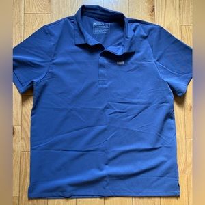 FIGS men’s Lima polo-style scrub top, LARGE